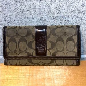 Brown Coach Wallet